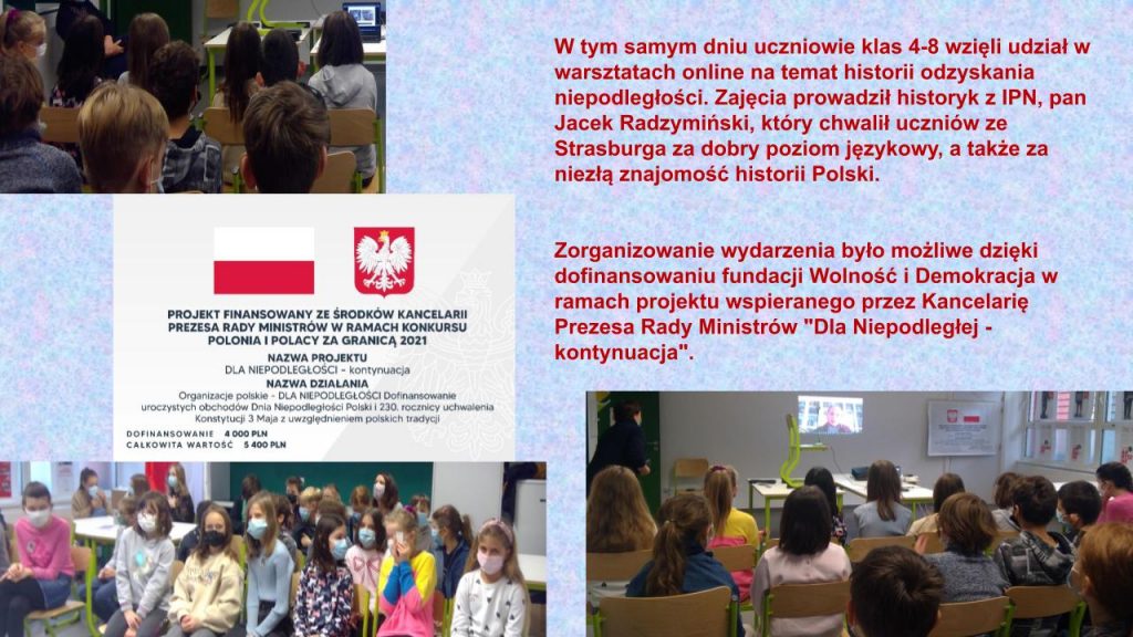 OBCHODY ŚWIĘTA NIEPODLEGŁOŚCI