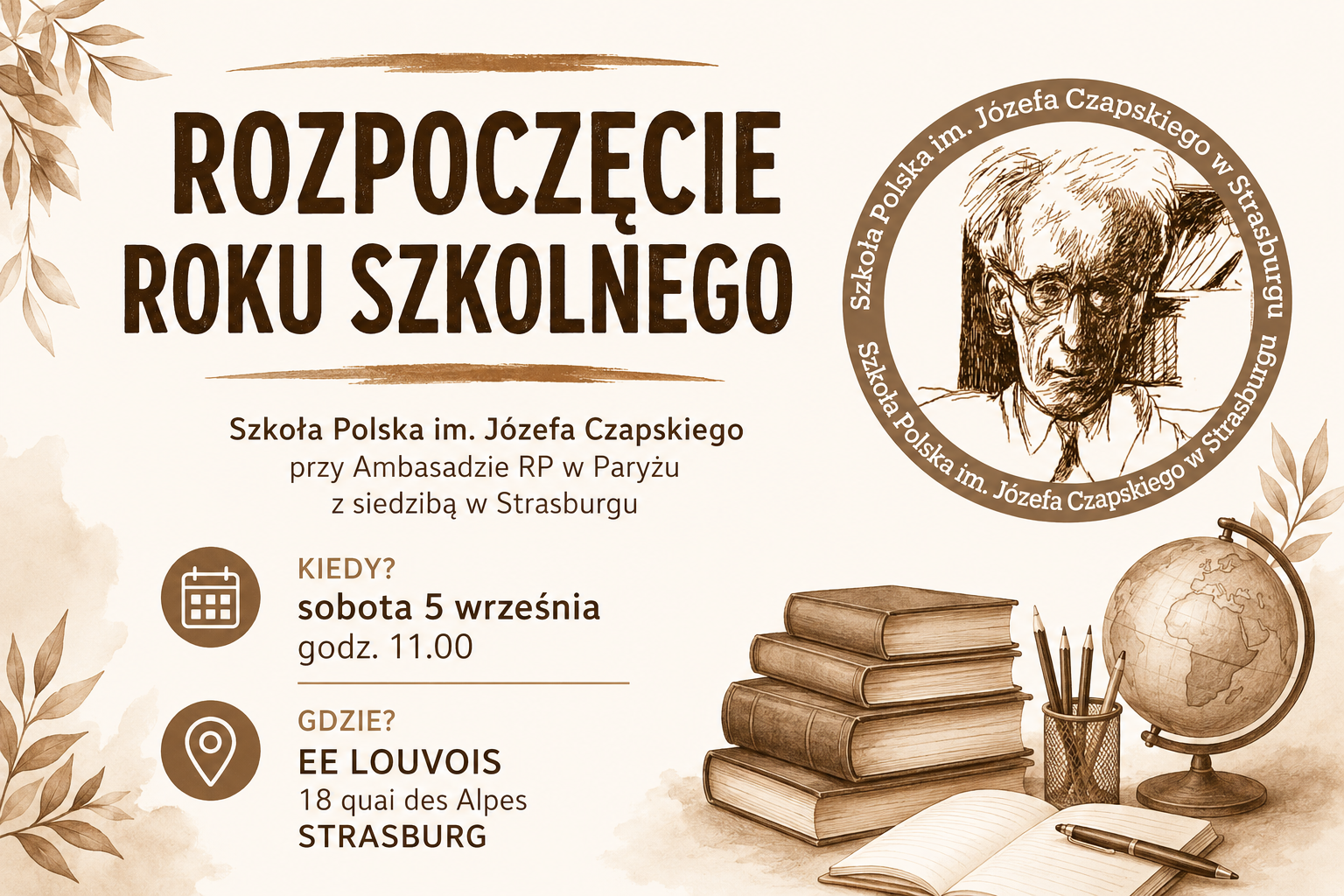 ROZPOCZĘCIE ROKU SZKOLNEGO